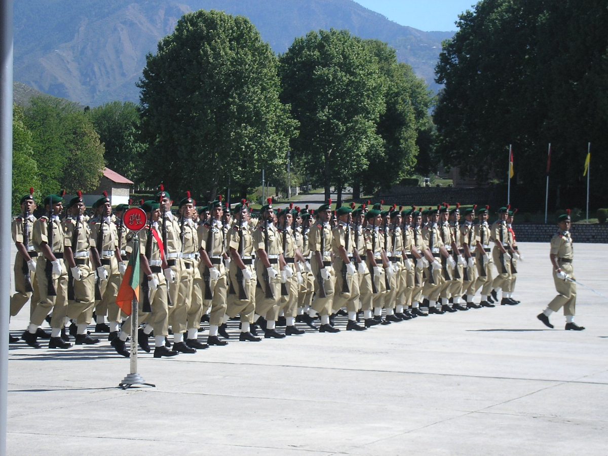 File, 2007: a PMA Kakul passing-out parade · not from the Oct 17, 2026 parade