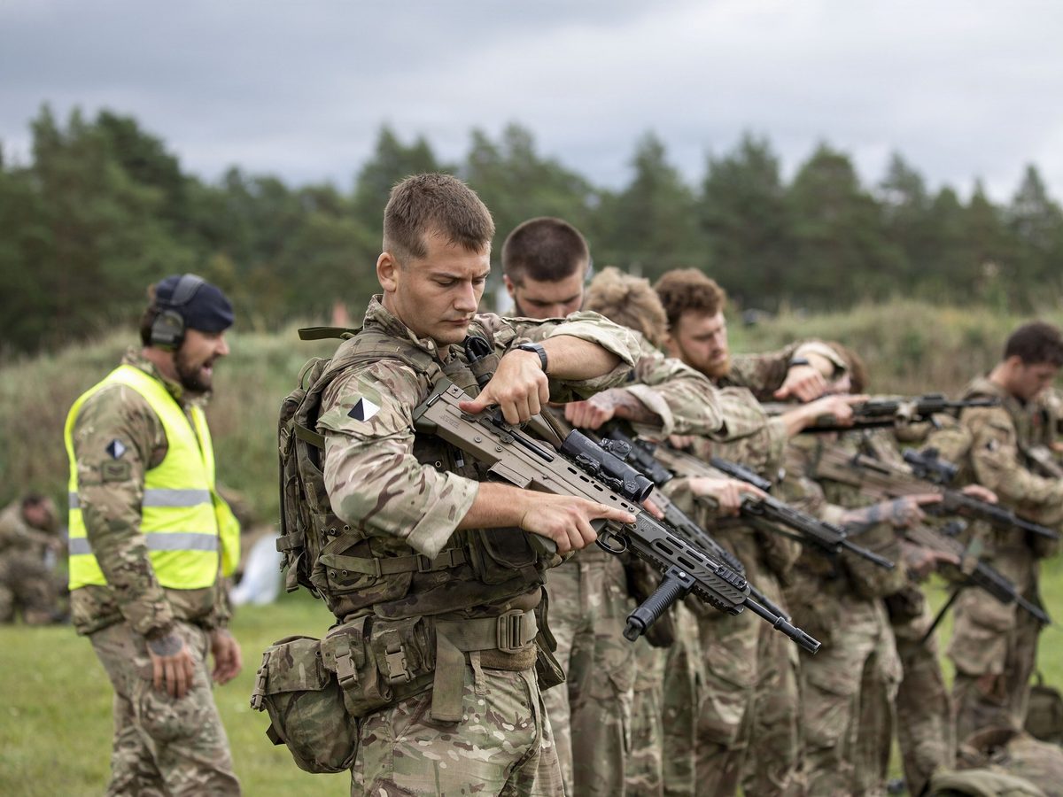 File, Sep 2026: British Light Dragoons train at Bemowo Piskie, Poland · not from the November drill