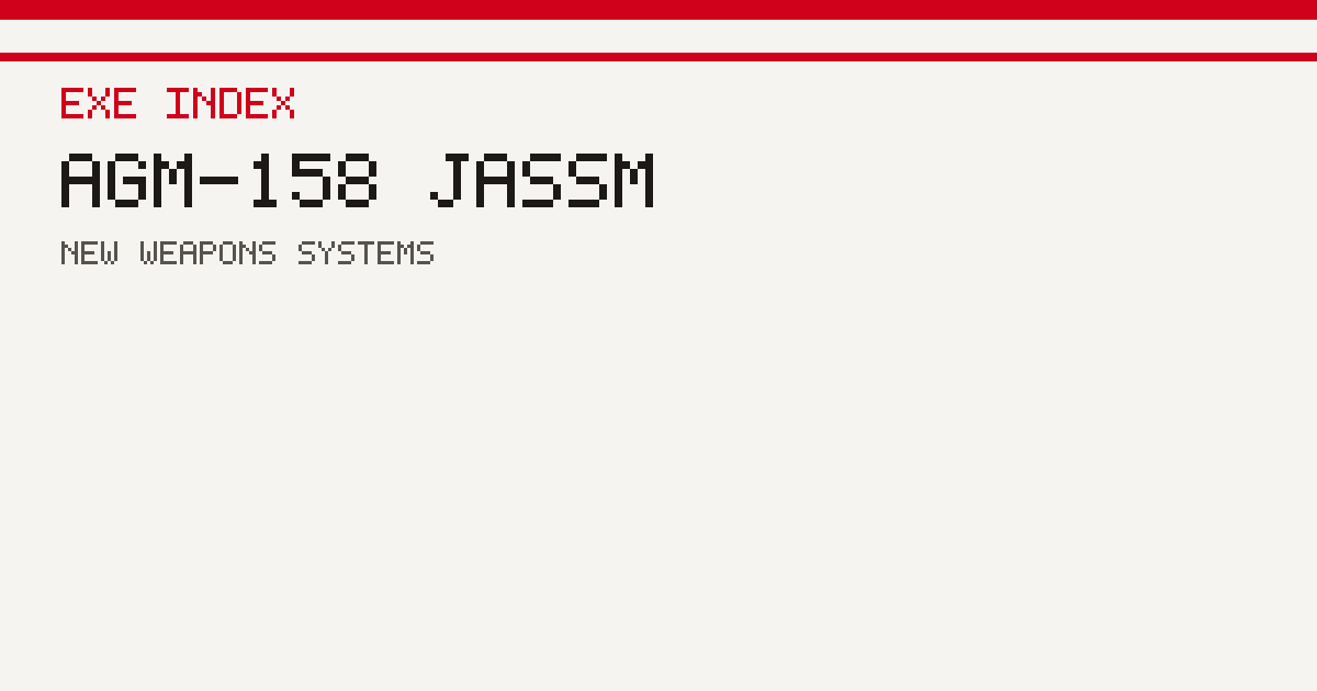 AGM-158 JASSM